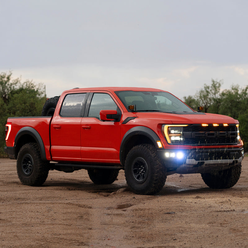 Rigid 2021+ Ford Raptor Triple Fog Kit 46738 46738 Photo - lifestyle view