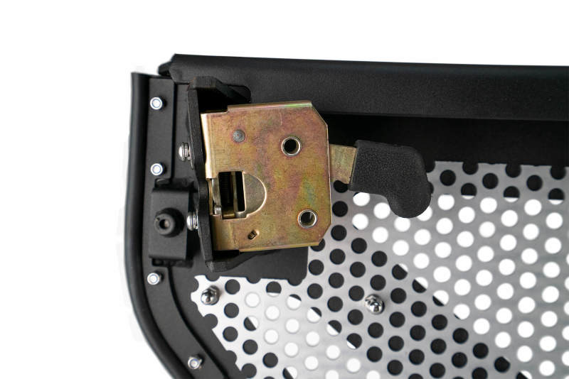 DV8 Offroad DV8 18-22 Jeep 4 Door JL/JT Aluminum Half Doors with Perforated Mesh Rear HDJL-01R HDJL-01R Photo - Unmounted