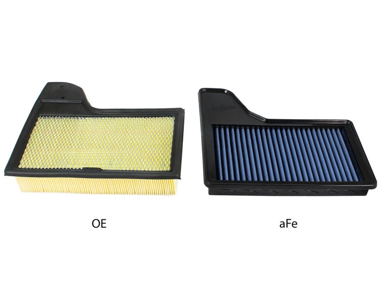 aFe Magnum FLOW Pro 5R OE Replacement Filter: Ford Mustang 15-17 I4/V6/V8 30-10255 Photo - Close Up
