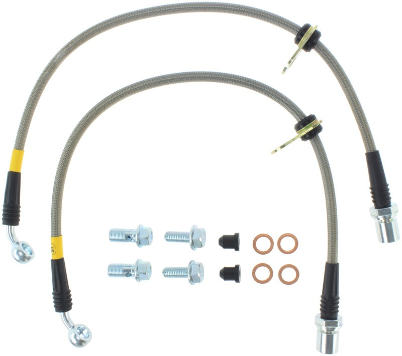 StopTech Stainless Steel Brake Line Kit 950.44008 Photo - Unmounted