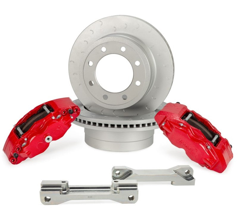 Alcon 2017+ Ford F250/F350 363x38mm Rotors 4 Piston Rear Brake Kit BKR5459P28 BKR5459P28 User 1