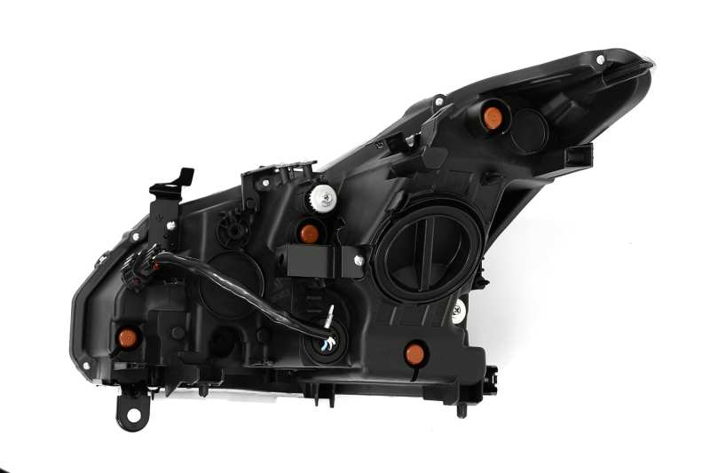 AlphaRex 08-13 Infiniti G37 NOVA LED Projector Headlights Plank Style Design Gloss Black 881982 881982 User 1