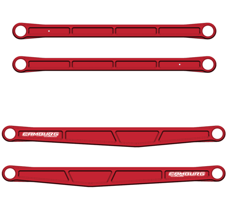Camburg Ford Raptor 21-23 KINETIK Series Rear Billet Trailing Arm Kit (Red) CAM-120033-RED CAM-120033-RED User 1
