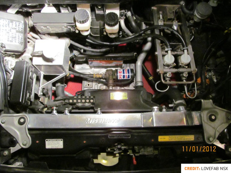 Mishimoto Aluminum Racing Radiator 90-05 Acura NSX Manual Transmission MMRAD-NSX-90 User 2