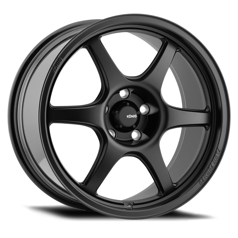 Konig Hexaform Wheel Matte Black 18X8.5 +40 5X100 HF88510405 Photo - Primary