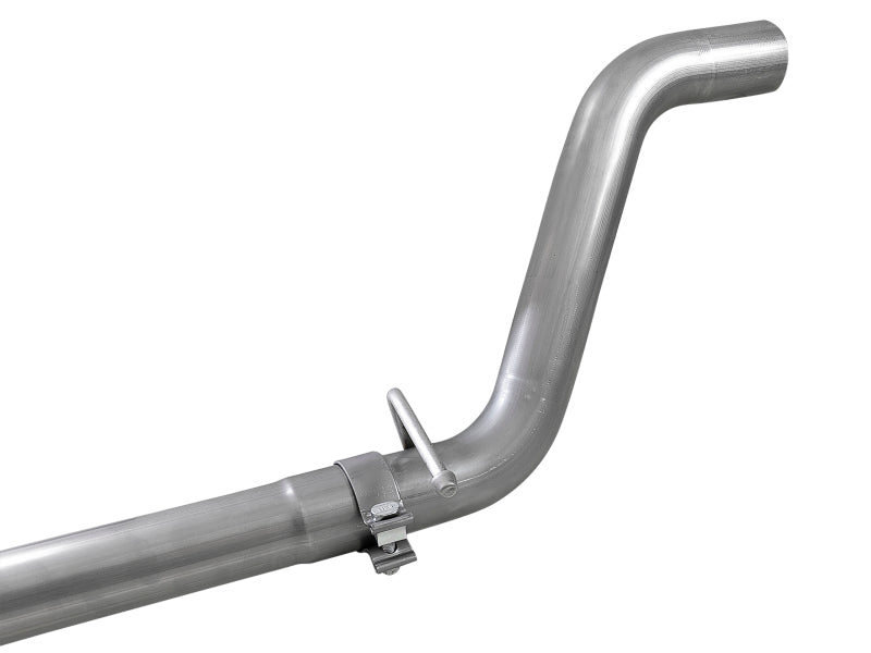 aFe MACH Force-Xp 2-1/2in 409 Stainless Steel Mid-Pipe w/Resonator Delete 18+ Jeep Wrangler JL 3.6L 49-48077 49-48077 Photo - Unmounted