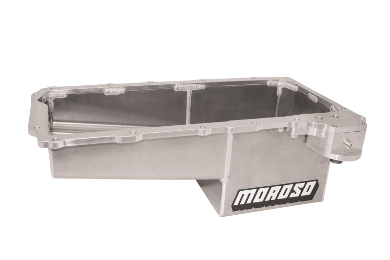 Moroso GM LS/16-Up COPO Camaro (w/Rear Sump & -16An Pick Up) Wet Sump 7qt 7.5in Aluminum Oil Pan 21157 21157 Photo - Primary