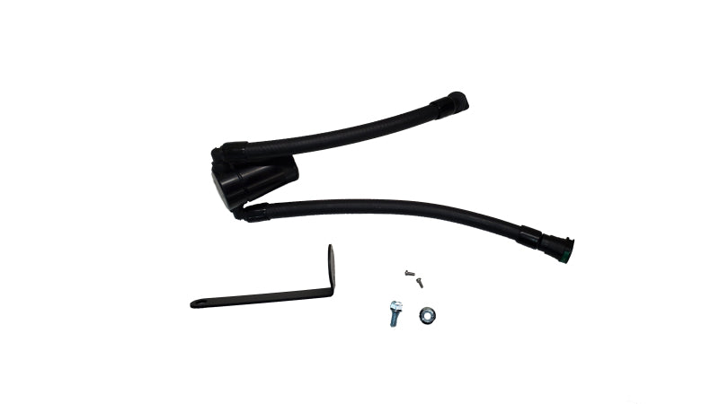 J&L 23-25 Ford F-150 Raptor R Oil Separator 3.0 Passenger Side - Black Anodized 3097P-B 3097P-B Photo - Primary