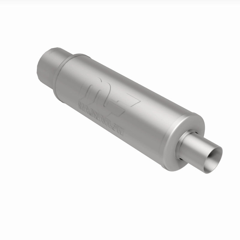 MagnaFlow 5" Round Center/Center Performance Muffler With Tip 14857 360 Degree Image Set