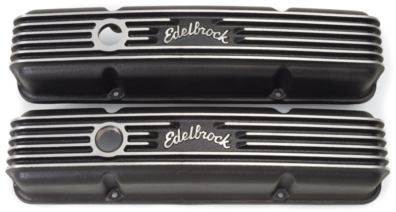 Edelbrock Valve Cover, Classic Series, Chevrolet, 1959-1986 262-400 CID V8 41443 Photo - Primary