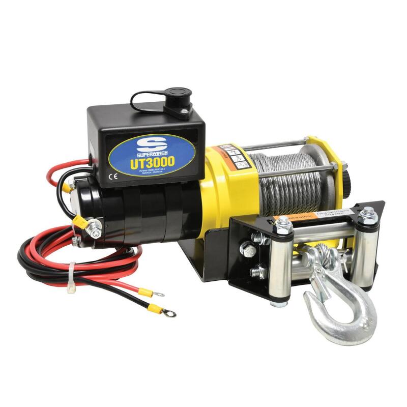 Superwinch 3000 LBS 12 VDC 3/16in x 40ft Steel Rope UT3000 Winch 1331200 1331200 Photo - out of package