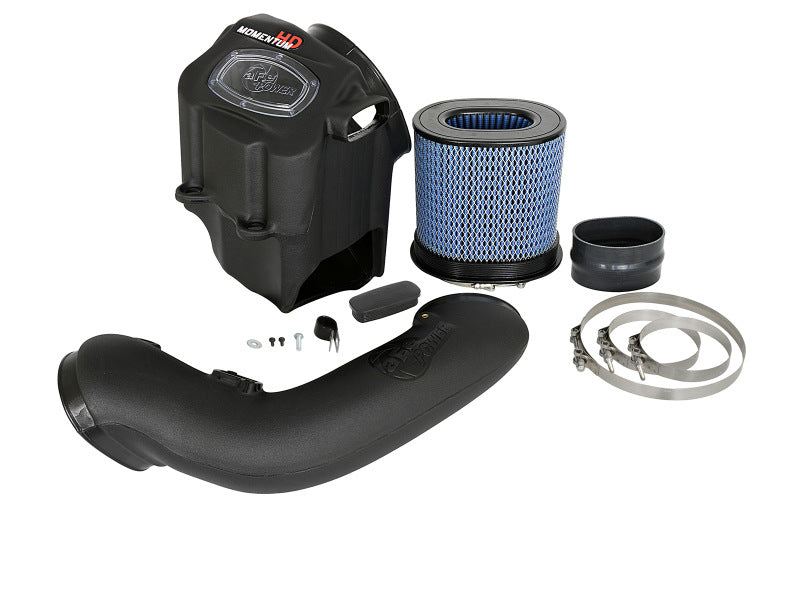 aFe Momentum HD Pro 10R Cold Air Intake System Ford Diesel Trucks 2017 V8- 50-73006 Photo - Unmounted