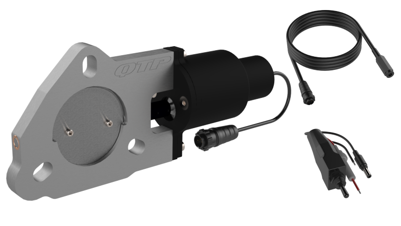 QTP 2.25in Bolt-On QTEC Electric Cutout Valve - Single QTEC225 QTEC225 Photo - Primary