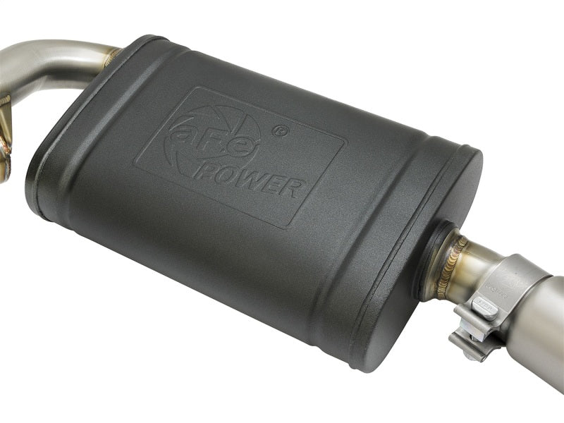 aFe Mach Force-Xp 2" 304 Stainless Steel Cat-Back Exhaust System 49-36415-P Photo - Unmounted