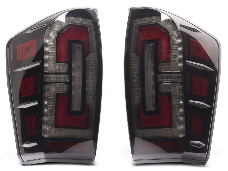 Raxiom 16-23 Toyota Tacoma LED Tail Lights- Blk Housing (Smoked Lens) TT32385 TT32385 Photo - Close Up