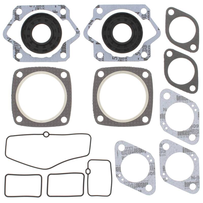 Vertex Pistons Vertex Gaskets 77-78 Moto Ski Futura FC/2 Complete Gasket Kit w/ Oil Seals 711084A 711084A Photo - Primary