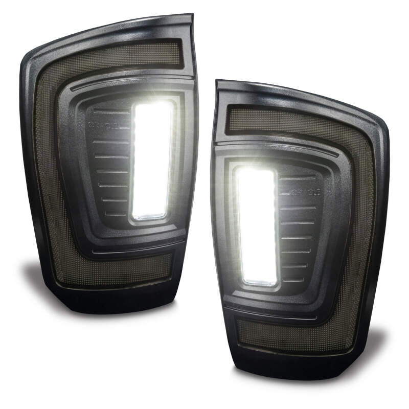 ORACLE Lighting 16-23 Gen 3 Toyota Tacoma Black Series Flush Style LED Tail Lights 5911-504-T 5911-504-T Photo - out of package