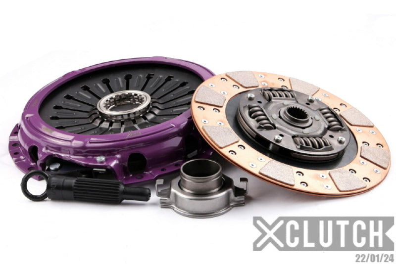 XCLUTCH 07-17 Mitsubishi Lancer EVO X 2.0L Stage 2 Cushioned Ceramic Clutch Kit XKMI24011-1C XKMI24011-1C Photo - Primary