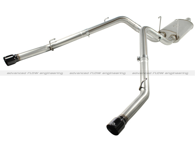 aFe Mach Force-Xp 3in Cat-Back Exhaust System with Dual Gloss Black Tips - 49-42013-B Photo - Primary