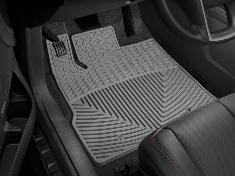 WeatherTech 2017+ Ford F-250/F-350/F-450/F-550 Front Rubber Mats - Grey W407GR W407GR Photo - Primary