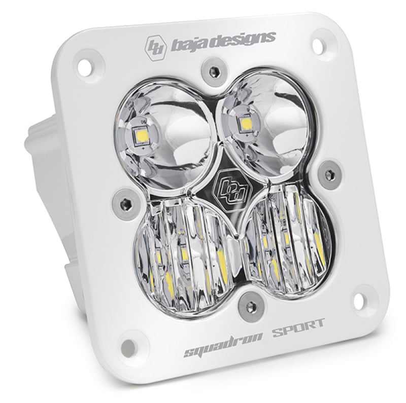 Baja Designs Squadron Sport White Flush Mount LED Auxiliary Light Pod - Universal 551003WT Photo - Primary