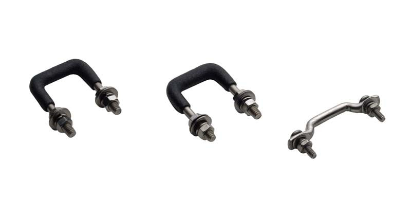 Kentrol 55-86 Jeep Windshield Tie Down Kit CJ - Polished Silver 30411 30411 Photo - Primary