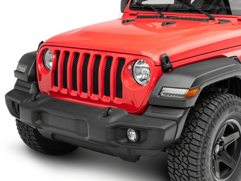 Raxiom 18-23 Jeep Wrangler JL Sport Axial Series Sequential LED Parking/Turn Signal Lights- Chrome J155020-JL J155020-JL Photo - Close Up