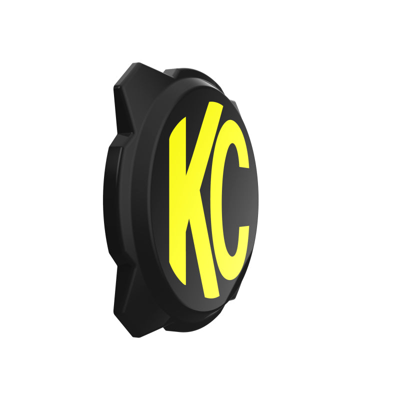 KC HiLiTES 6in. Hard Cover for Gravity Pro6 LED Lights (Single) - Black w/Yellow KC Logo 5111 5111 User 1