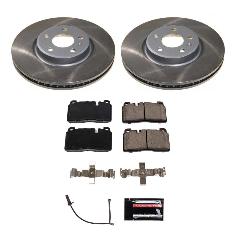 PowerStop Power Stop 2013 Audi Q5 Front Semi-Coated Rotor Kit SC7072 SC7072 Photo - Primary