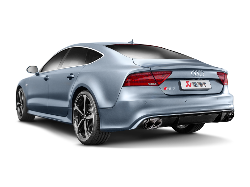Akrapovic 14-17 Audi RS7 Sportback (C7) Evolution Line Cat Back (Titanium) w/ Carbon Tips S-AU/TI/4H S-AU/TI/4H User 3