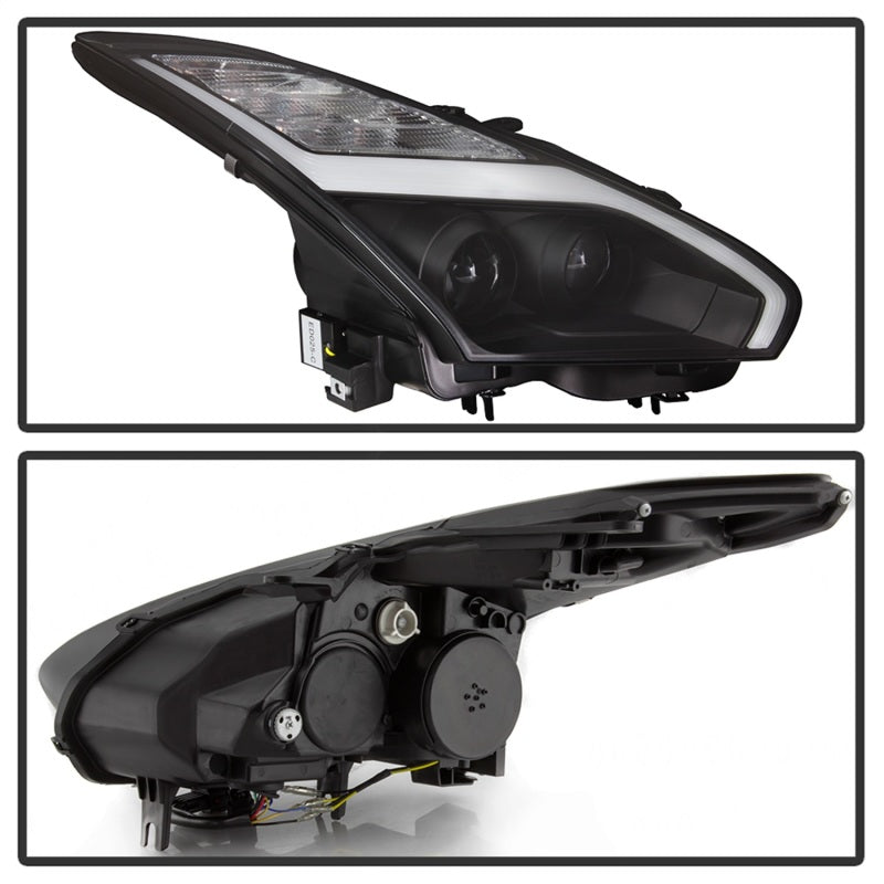 Spyder Nissan GTR R35 09-14 - Projector Headlights - DRL LED - Black 5085696 5085696 Photo - Unmounted