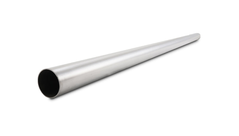 Vibrant 2.25in OD 304 Stainless Steel Brushed Straight Tubing 13388 13388 Photo - Primary