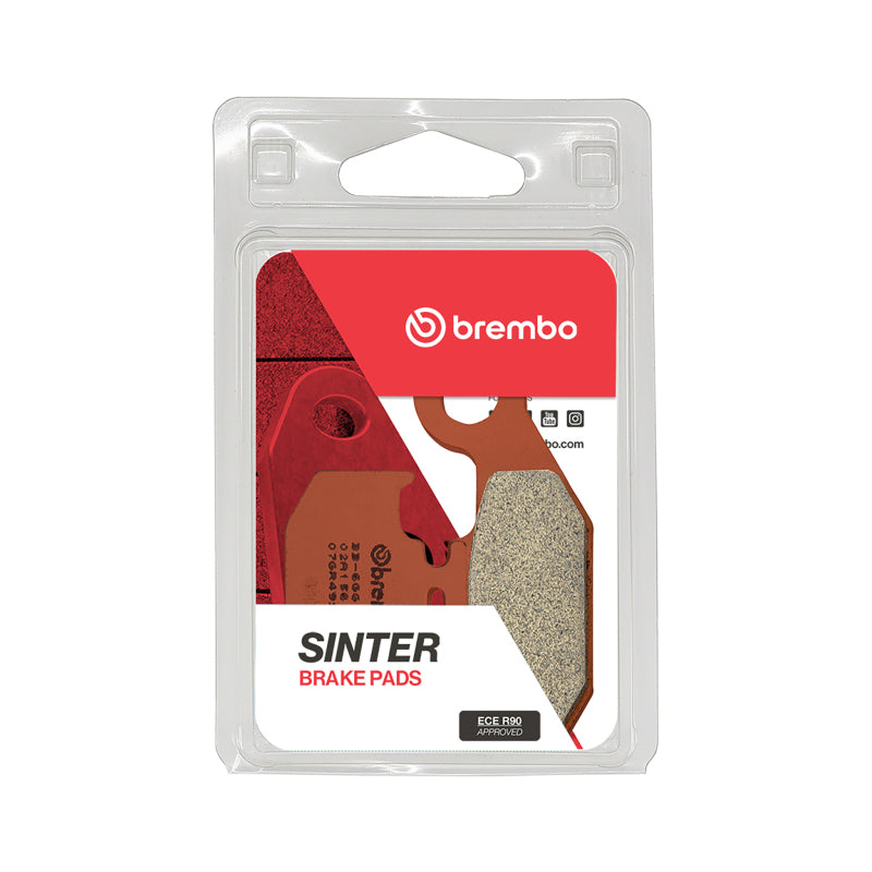 Brembo OE 06-06 Bombardier DS Left 250cc Sinter Brake Pad - Front 07GR49SD 07GR49SD User 1