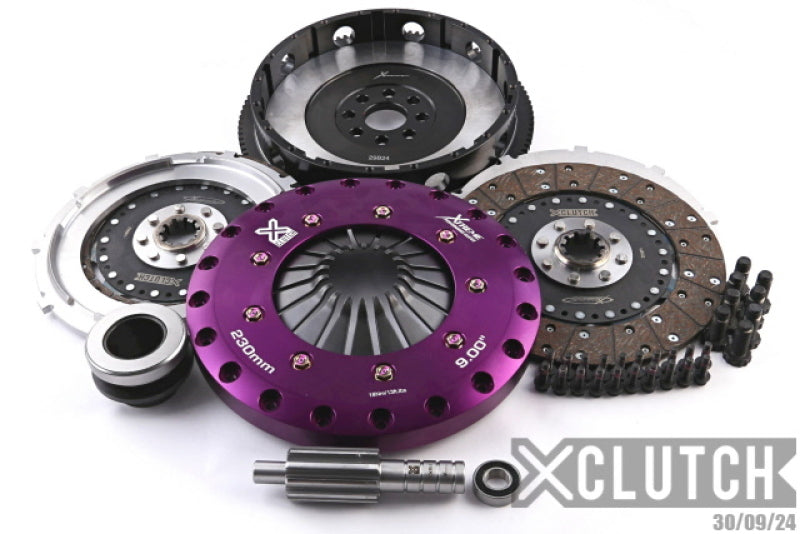 XCLUTCH 01-06 BMW M3 Base 3.2L 9in Twin Solid Organic Clutch Kit XKBM23550-2G XKBM23550-2G Photo - Primary