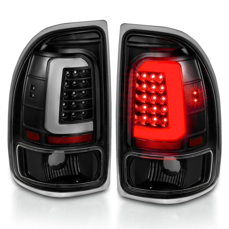 ANZO 1997-2004 Dodge Dakota LED Taillights Black Housing Clear Lens Pair 311347 311347 Photo - Unmounted