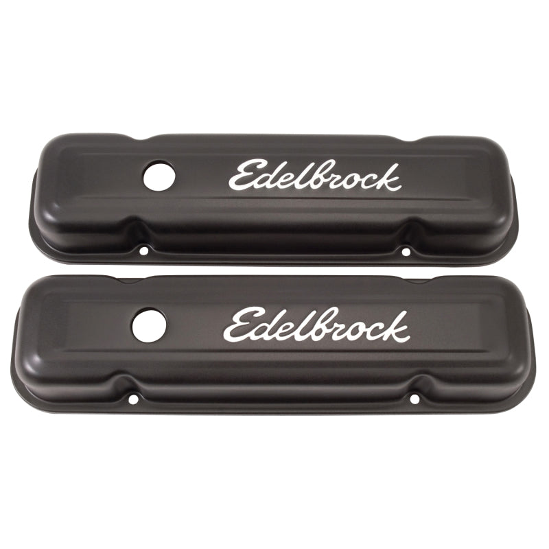 Edelbrock Valve Cover, Signature Series, Pontiac, 1962-1979 301-455 Cid V8, Low 4453 Photo - Primary
