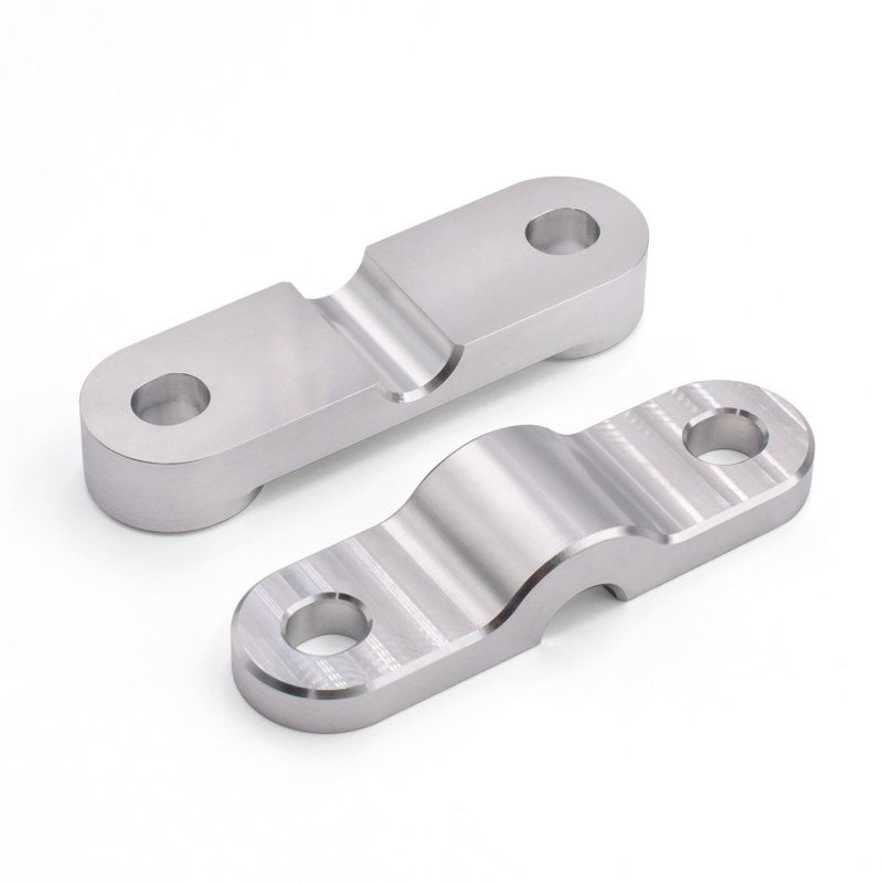BLOX Racing 2-pc Solid Shifter Bushing Kit - Civic, Integra, Anodized silver BXAC-00321 User 1