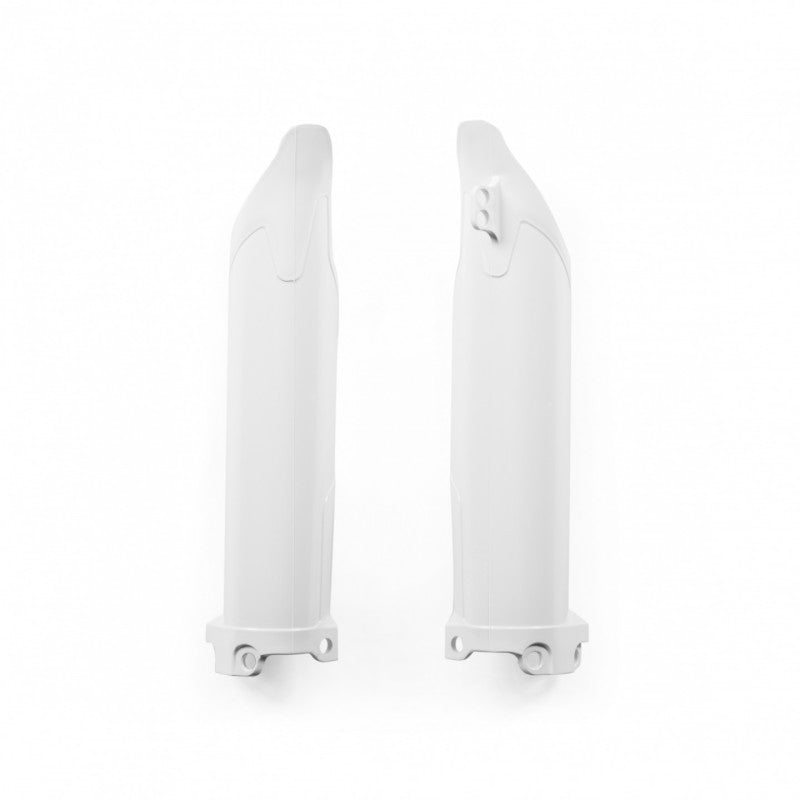 Acerbis 09-16 Kawasaki KX250F/ KX450F Lower Fork Cover Set - White 2141760002 2141760002 Photo - Primary