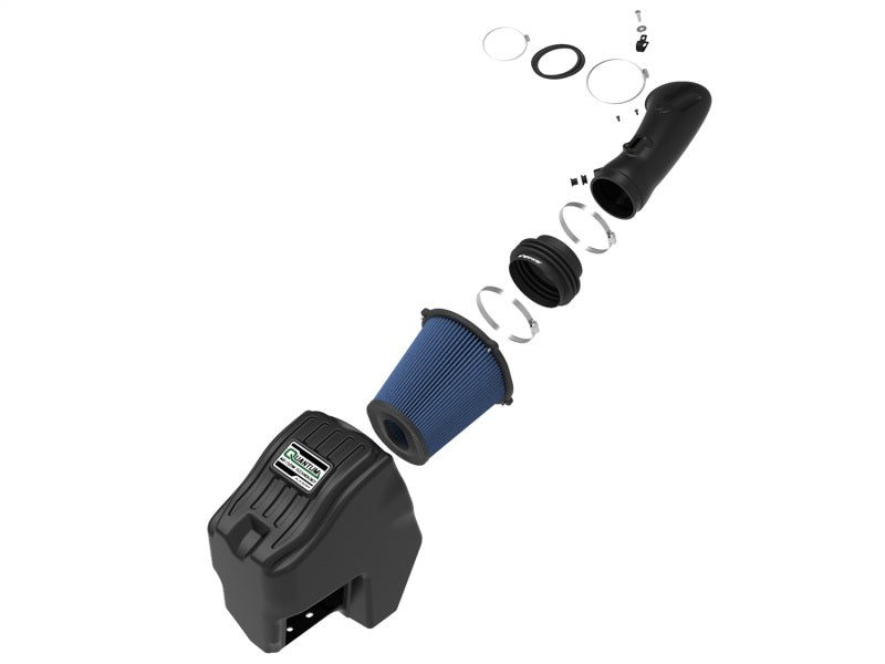aFe Quantum Pro 5R Cold Air Intake System 11-16 Ford Powerstroke V8-6. 53-10003R Photo - Unmounted