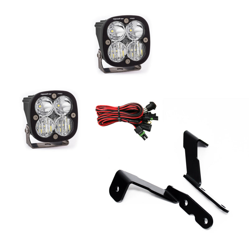 Baja Designs 2007-2013 GM Silverado/Sierra Squadron Pro Lights A-Pillar Kit 447576 447576 Photo - Primary