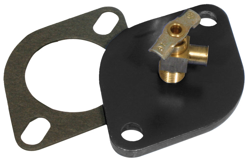 Moroso Bleeder Plate, Water Neck, Chevy 63432 Photo - Primary