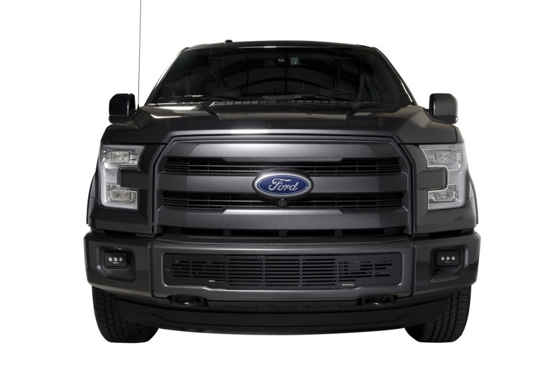 Putco 2015-2017, Ford F150 - Stainless Steel Black Bar Design 87160 Photo - Mounted