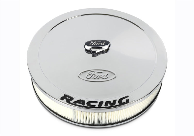 Ford 13in Dia Air Cleaner Kit Chrome FRD302-351 302-351 Photo - Unmounted