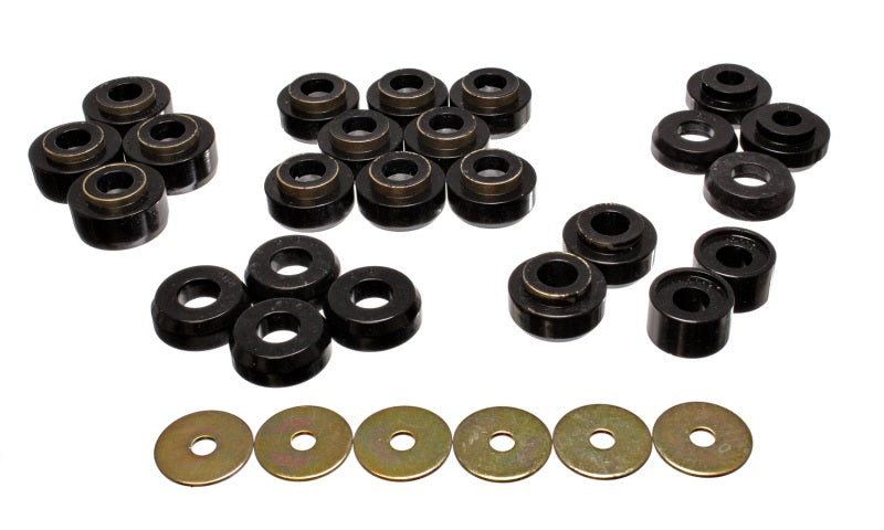 Energy Suspension Body Mount Set Black Chevrolet Caprice All 1991-1996 3.4145G Photo - Primary
