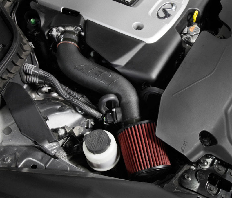 AEM Induction AEM 2014-2016 C.A.S. Infiniti Q50 V6-3.7L F/I Cold Air Intake 21-774DS 21-774DS Photo - Mounted