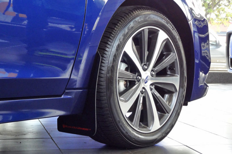 Rally Armor 2015 Subaru Legacy Mud flap Red Logo MF34-UR-BLK/RD User 1