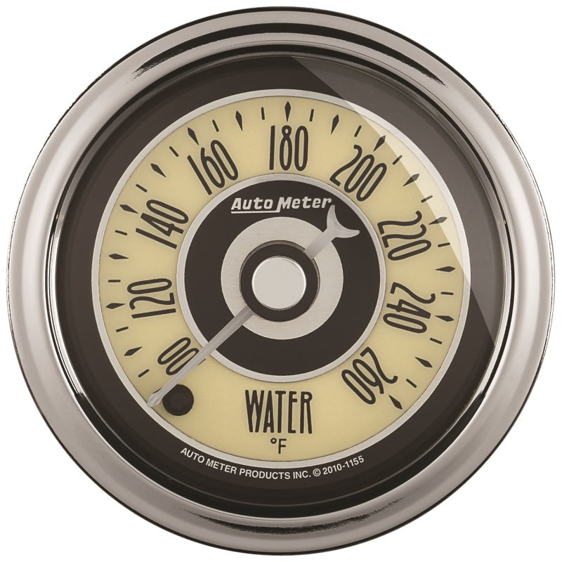 Autometer Cruiser Ad 2-1/16in Full Sweep Electric 100-260 Deg F Water Temperture Gauge 1154 1154 Photo - Primary