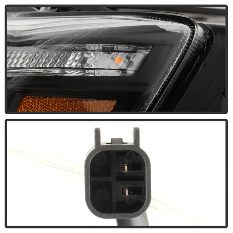 SPYDER 14-21 Jeep Grand Cherokee Proj Headlights - Halogen Model Only - PRO-YD-JGC14HALSI-SBGR-BK 5088949 5088949 Photo - Unmounted