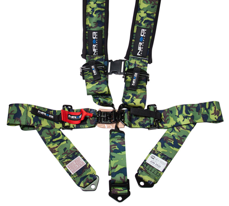 NRG SFI 16.1 5pt 3in. Seat Belt Harness/ Latch Link - Camo SBH-5PCCAMO-620 SBH-5PCCAMO-620 Photo - Primary