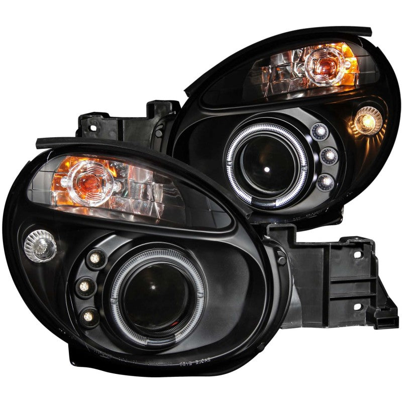 Anzo 2002-2003 Subaru Impreza Projector Headlights w/ Halo Black 121436 Photo - Primary